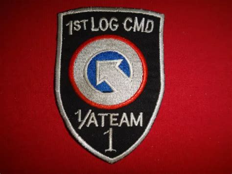 Vietnam War Patch Us Army 1st Logistical Command 1a Team 1 1095