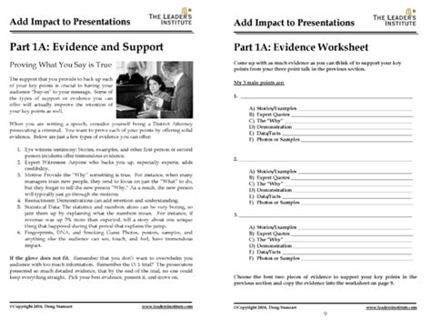 Examples Of Handouts For Presentations How To Create A Handout