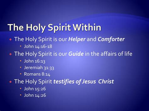 Ppt The Holy Spirit Powerpoint Presentation Free Download Id2098213