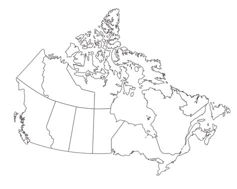 Mapa De Canada Sin Nombres Para Imprimir En Pdf Videos Images My XXX Hot Girl