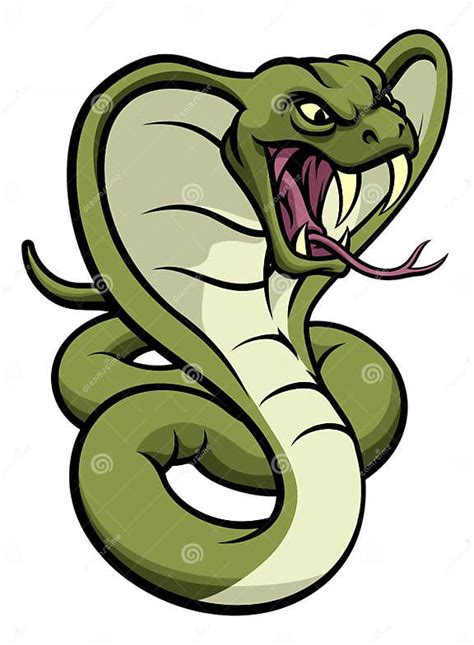 Cobra Snake Viper Mascot Stock Vector Illustration Of Graphic 91584919