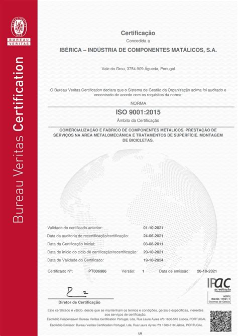Industry Certification Iberica