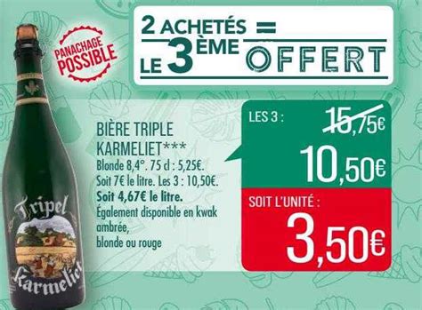 Promo Trois Chariots Bi Re Triple Chez Lidl Icatalogue Fr