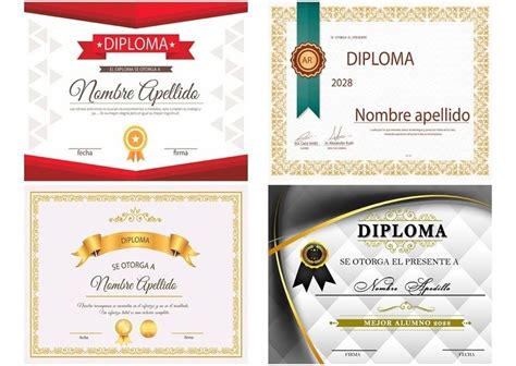 Plantillas Diplomas Reconocimiento Psd 25 Editables 1 Vrogue Co