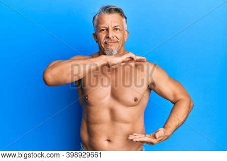 Middle Age Grey Haired Image Photo Free Trial Bigstock