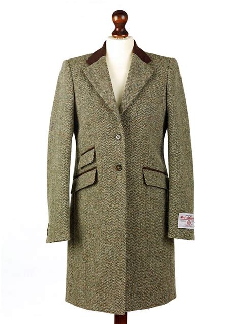 Ladies Harris Tweed Tori Coat At The Harris Tweed Shop Tweed Coat