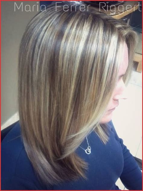 Luxury Tri Colored Highlights Pics With Images Longer A Line Haircut Haircut For Thick Hair