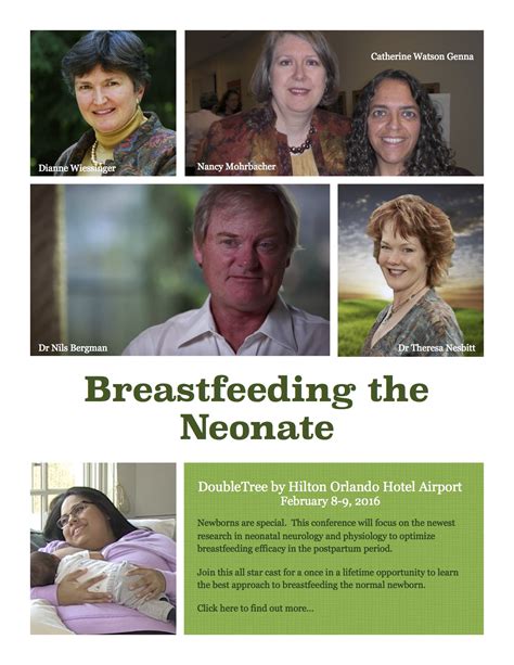 View Live Sessions From The 2016 Breastfeeding The Neonate Conference