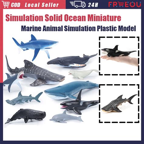 Simulation Marine Life Sea Animal Marine Biological Action Figure