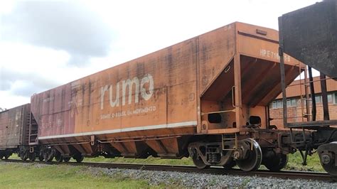 Trem Vazio Em Jaragu Do Sul Sc Vag O Tem Tico Dezembro Laranja