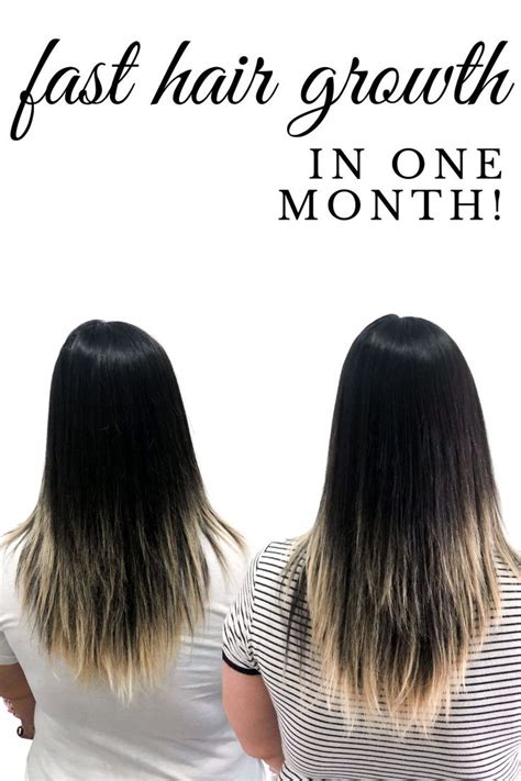 How To Grow Your Hair In One Month Hair Growth Faster Hair Growth