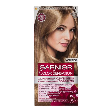 Vopsea De Par Permanenta Cu Amoniac Garnier Color Sensation 70 Blond