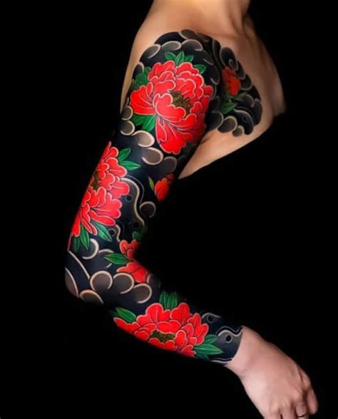 Hãy đến ngay với đỗ nhân tattoo studio để có những hình xăm theo ý muốn. Hình Xăm Hoa Mẫu Đơn Kín Tay Đẹp ️ 1001 Tattoo Full Tay