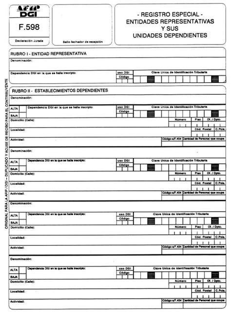 Este formulario refiere a una declaración juarda para pedir factura «a» en bares, restaurantes y hoteles. AFIP - Administración Federal