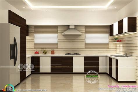 The kitchen is an extremely important part of any home. Kitchen, living bedroom interior designs - Kerala home ...