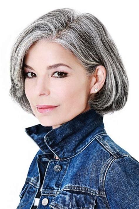 Short hair is really in right now, especially with the heat of summer coming out in full power! Amazing Gray Hairstyles We Love - Southern Living