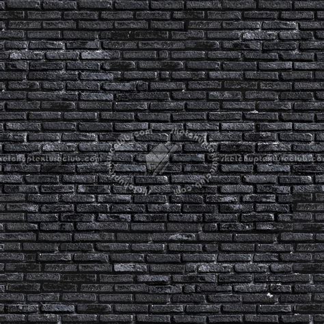 Black Brick Wall Pbr Texture Seamless 22021