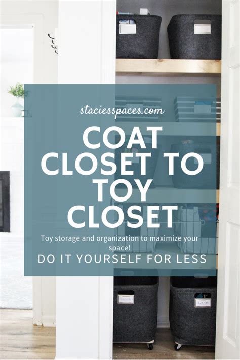 Diy Toy Closet Toy Storage Toy Organization Coat Closet