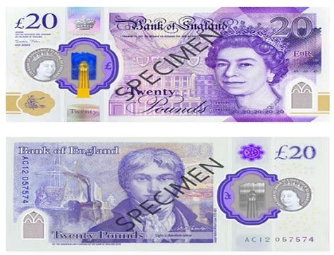 İngilterede Yeni 20 Pound Kağıt Para Raziye Ve Murat Ulutürk