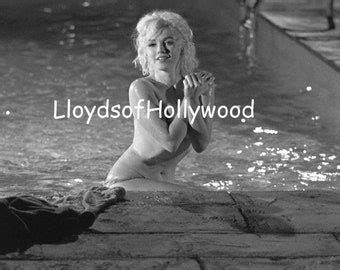 Marilyn Monroe Nude Etsy