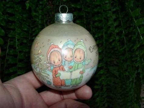 Betsey Clark Glass Ball 1977 Hallmark Christmas Ornament Very