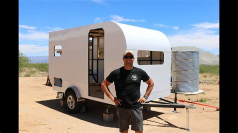 Several of the how to's that i read advocate using concrete pier blocks. How to Build a DIY Travel Trailer - Aluminum Exterior and ...