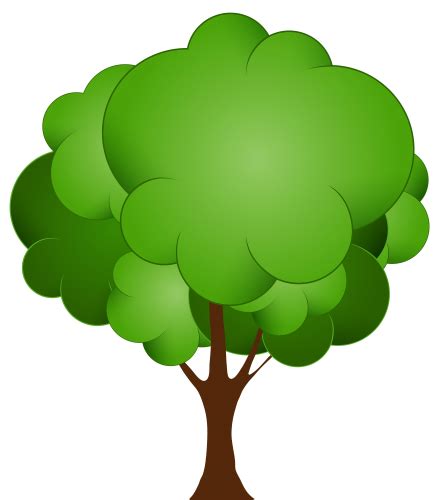 Green Tree Png Clip Art The Best Png Clipart Clip Art Coisas Para