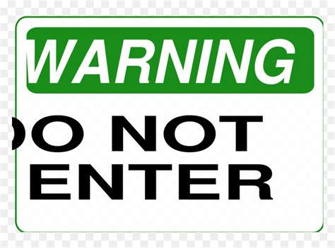 Do Not Enter Funny Warning Signs Hd Png Download 959x669 Png Dlfpt