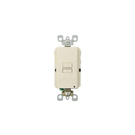 Leviton 15 Amp Tamper Resistant Combination Switchoutlet Light Almond