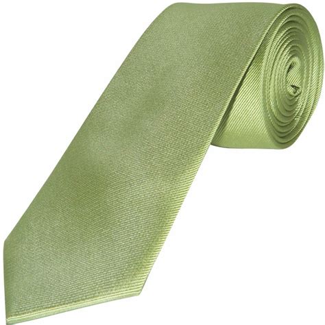 Plain Sage Green Classic Mens Silk Tie Pure Silk Tie Mens Silk Tie