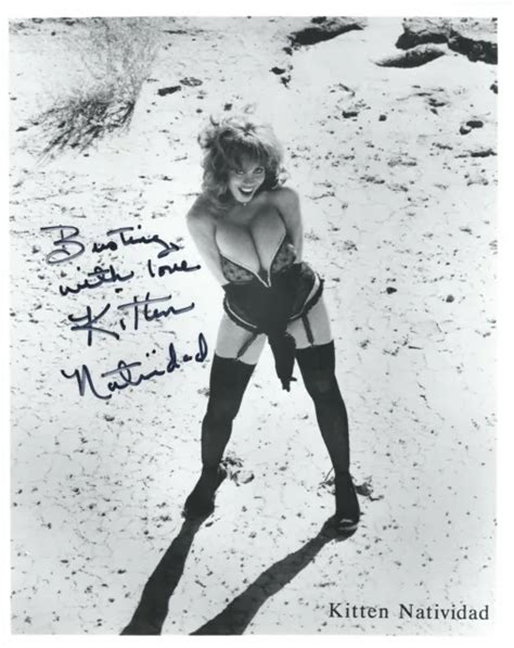 Kitten Natividad Adult Film Star Signed Matted Frame Size X Coa Sn Picclick