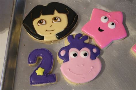 Explorer Cookies Inspired By Dora He Explorer One Dozen 12 Etsy