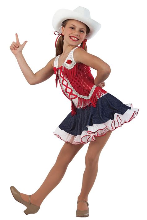 Novelty Detail Dance Outfits Western Dance Costume Cute Dance Costumes