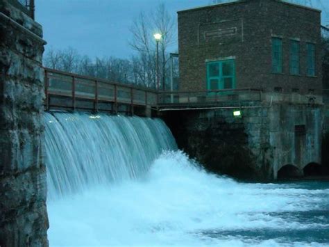 Spring River Dam In Mammouth Springs Arkansas By Jefftowell Via