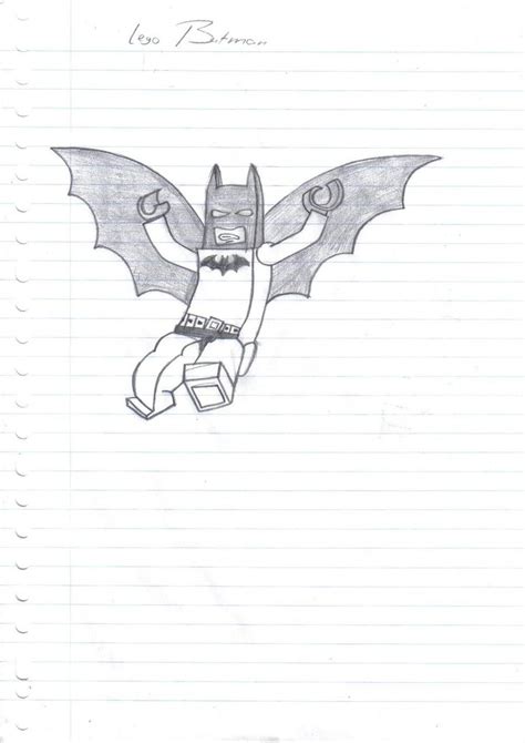 Lego Batman Sketch By Moniek Kuuper On Deviantart