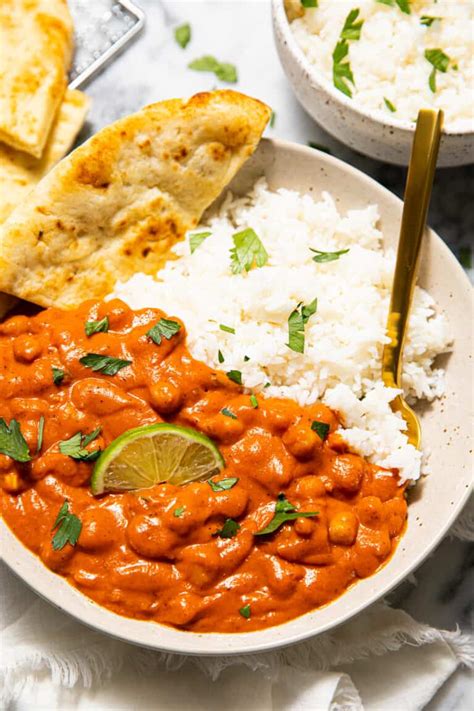 Easy Chickpea Tikka Masala Jessica In The Kitchen