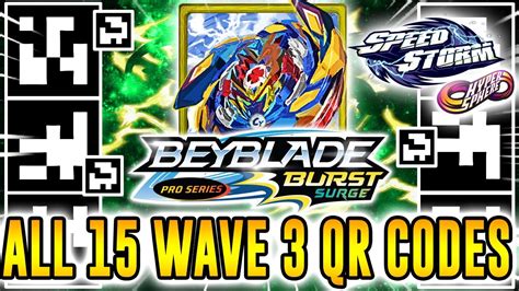 All Wave Qr Codes Surge Pro Series Beyblade Burst App Updated