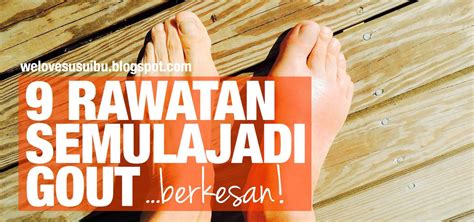 7 Rawatan Gout Semulajadi Sakit Berpuluh Tahun Sampai Papah Dinding