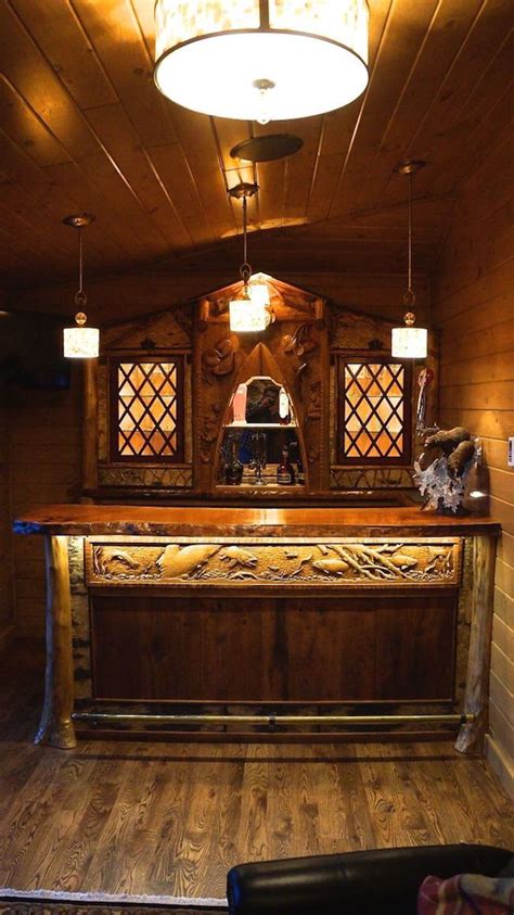 20 Rustic Home Bar Designs For The Best Parties Interior God Rustic