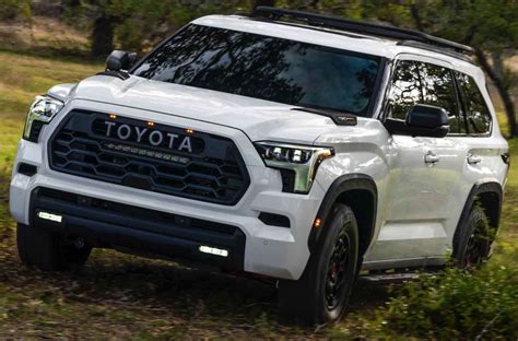 2023 Toyota Sequoia First Look Now A Hybrid This Jolly Giant Is Mean