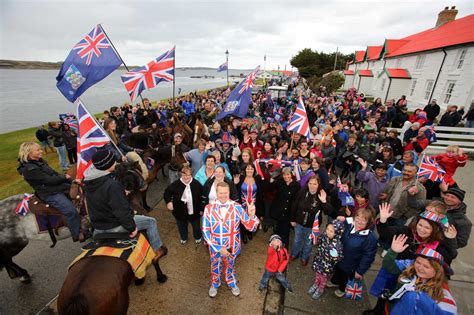 update falkland islands voters opt to stay with britain the two way npr