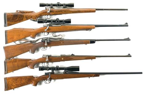 Some Sporterized High End Mauser Rifles You Will Shoot Your Eye Out