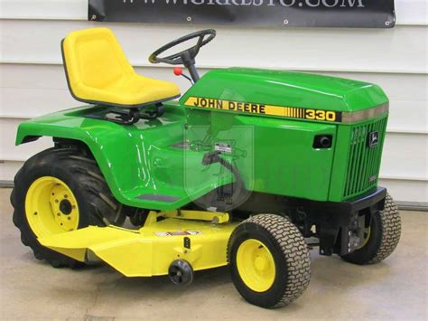 All The Details On The Elusive Diesel John Deere 330 Lawn Tractor