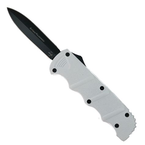 Boker Plus Exclusive White Kalashnikov Otf Auto Knife Black Dagger