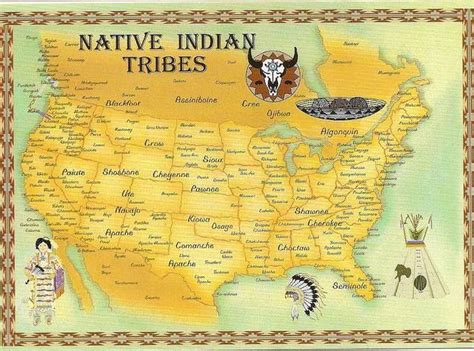 Die Indianer Territorien Nordamerikas Peuple Amérindien Indien