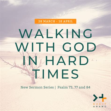 New Sermon Series On The Psalms Starting From 28 March Bukit Arang