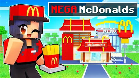 Aphmaus Mega Mcdonalds In Minecraft Minecraft Videos