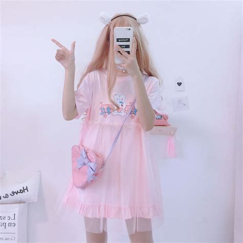 Summer Lolita Dresses 2020 Japanese Kawaii Rabbit Cute