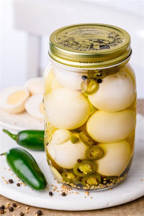 Spicy Jalapeno Pickled Eggs These Are So Addictive Nurtured Homes