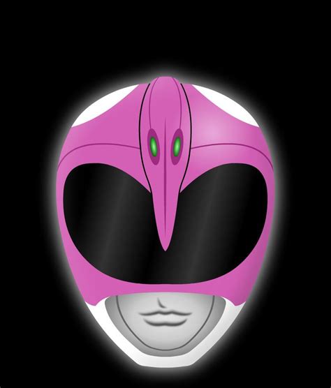 Ptera Ranger Helmet By Yurtigo Power Rangers Helmet Pink Power
